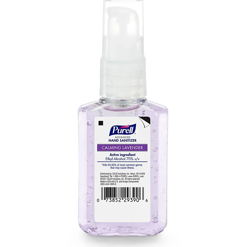 PURELL Advanced Hand Sanitizer, Gel, Lavendar, 2oz, 1 pack, pump bottle