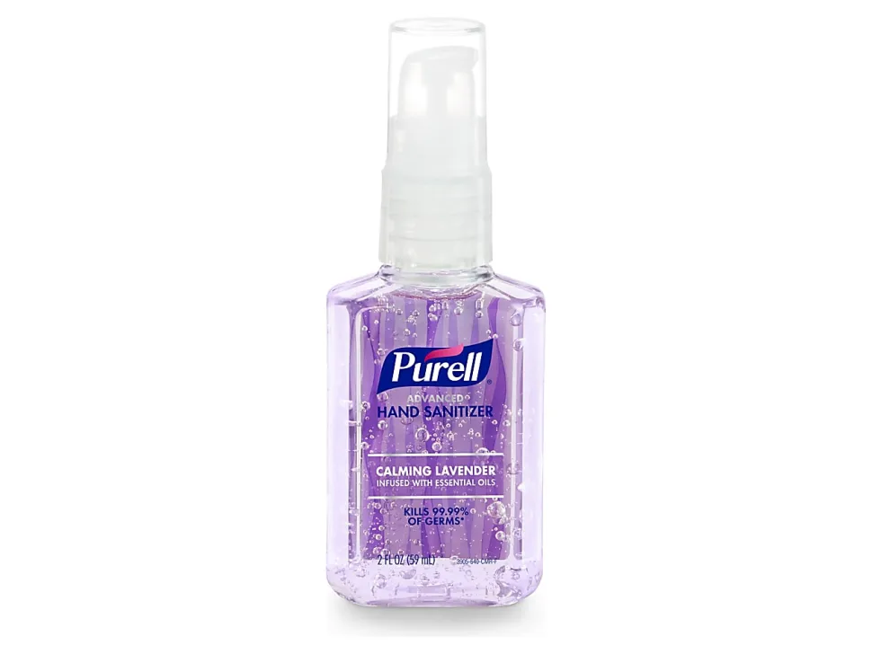 PURELL Advanced Hand Sanitizer, Gel, Lavendar, 2oz, 1 pack, pump bottle