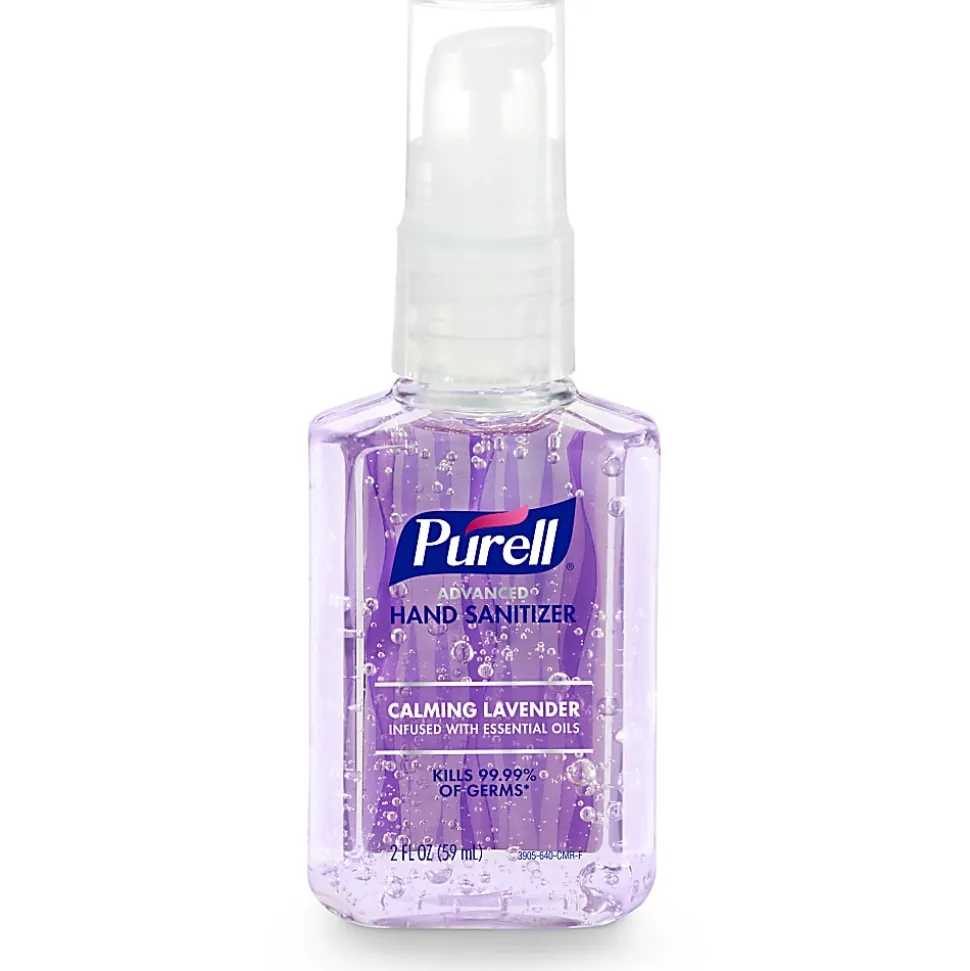 PURELL Advanced Hand Sanitizer, Gel, Lavendar, 2oz, 1 pack, pump bottle