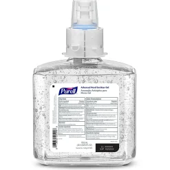 PURELL Advanced Hand Sanitizer Gel ES6 Refill, Clean Scent, 40.6oz, Pack of 2