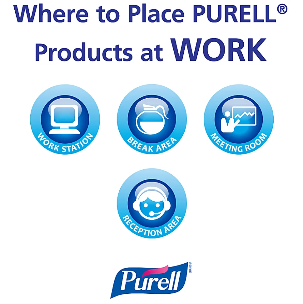 PURELL Advanced Hand Sanitizer Refreshing Gel for First Aid Providers, 4 fl oz Flip-Cap Bottle (Pack of 24)