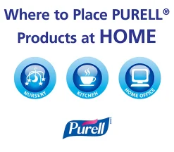 PURELL Advanced Hand Sanitizer Refreshing Gel for First Aid Providers, 4 fl oz Flip-Cap Bottle (Pack of 24)