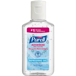 Purell® Advanced Hand Sanitizer Gel, 1 Oz Flip-Cap Bottles, Case Of 250