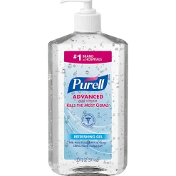 PURELL® Advanced Hand Sanitizer Refreshing Gel for Workplaces, Clean Scent, 20 fl oz Pump Bottle – 3023-12