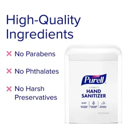 PURELL® Advanced Hand Sanitizer Foam, ES10 Refill, Citrus Scent, 1200 mL, Case of 2 Refills