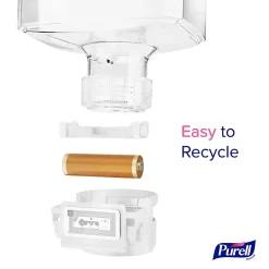 PURELL® Advanced Hand Sanitizer Foam, ES10 Refill, Citrus Scent, 1200 mL, Case of 2 Refills