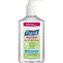 Purell® ADX Advanced Green Certified Gel Instant Hand Sanitizer, 354.9 mL