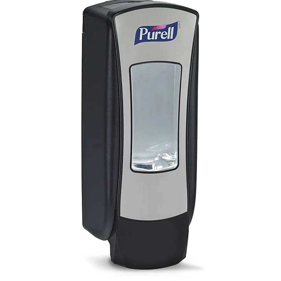 PURELL ADX-12 Dispenser, 200 mL, 4.5 x 4 x 11.25, Chrome/Black