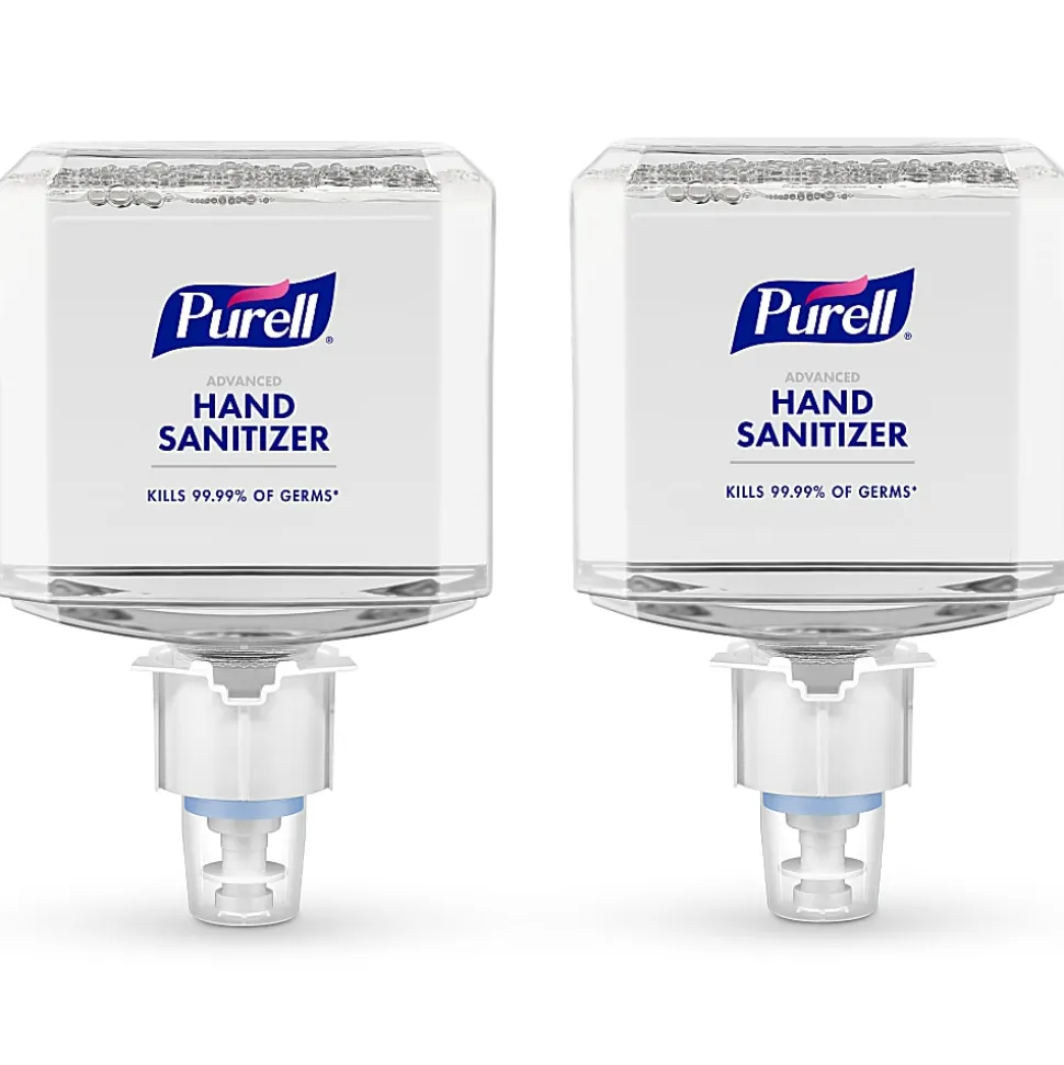 PURELL Brand Advanced Foam Hand Sanitizer ES6 Refill, Clean Scent, 40.6 OZ, Pack Of 2