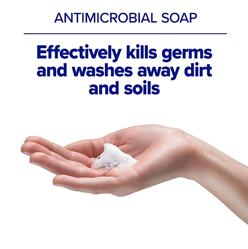 PURELL® Brand 0.5% BAK Antimicrobial HEALTHY SOAP® Foam ES6 Refill, Lightly Fragranced, 40.6 Oz, Pack of 2