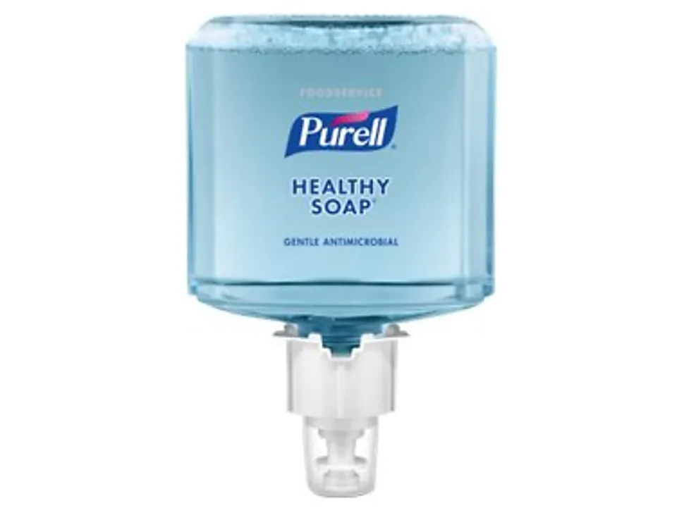 PURELL® Brand 0.5% BAK Antimicrobial HEALTHY SOAP® Foam ES6 Refill, Lightly Fragranced, 40.6 Oz, Pack of 2
