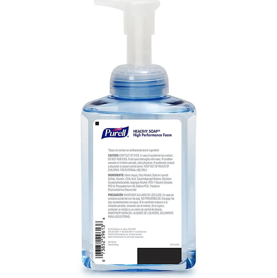 PURELL® Brand CRT HEALTHY SOAP® High Performance Foam, Fragrance Free, 17.4 oz Pump Bottle