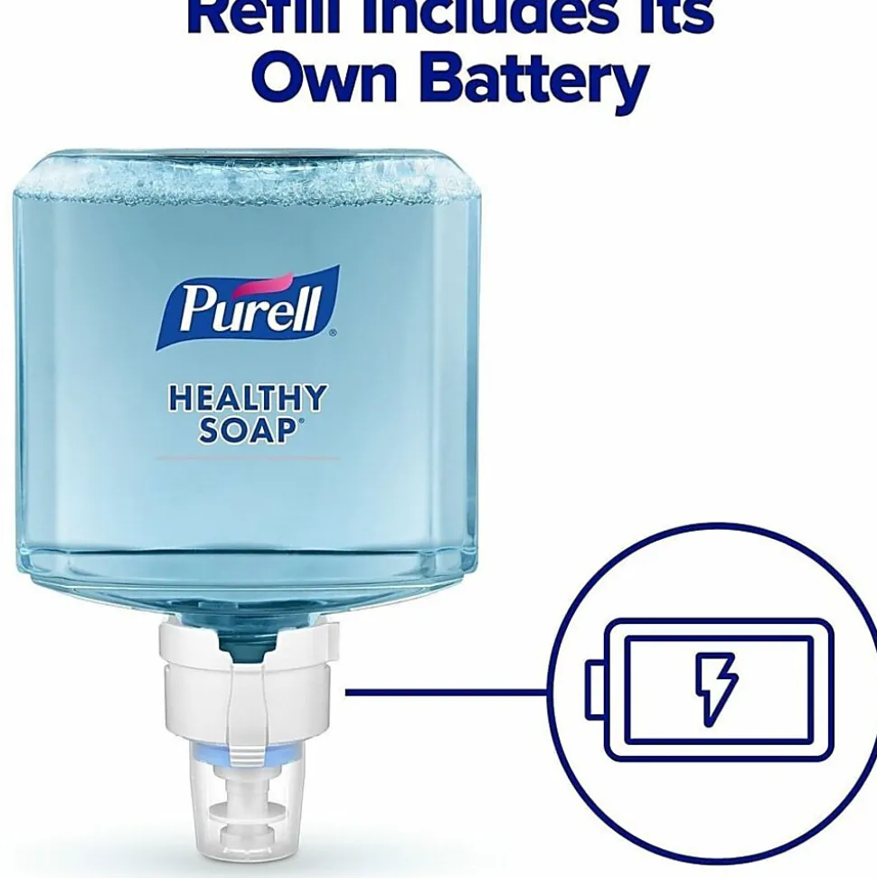 PURELL® Brand HEALTHY SOAP® 0.5% BAK Antimicrobial Foam ES8 Refill, Lightly Fragranced, 40.6 OZ, Pack of 2