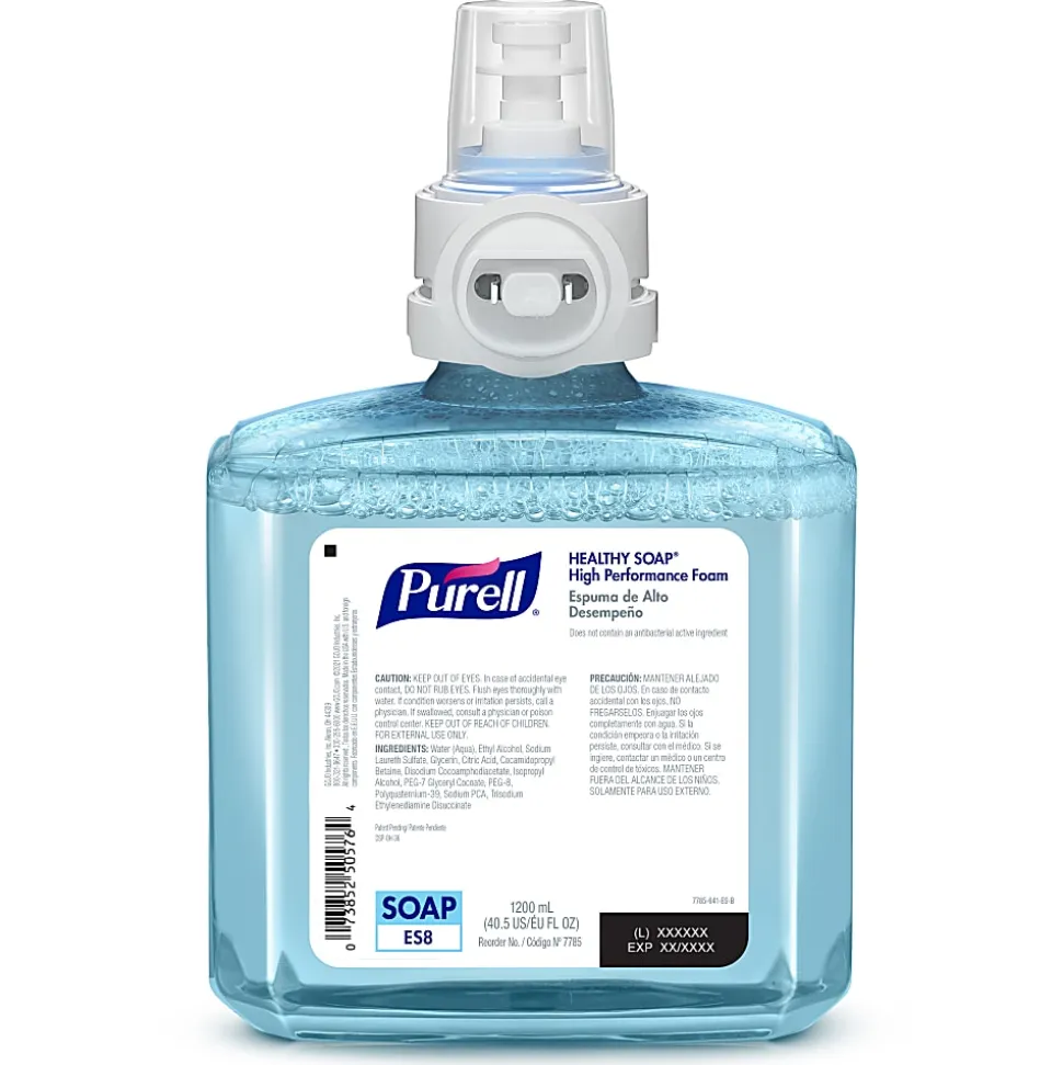 PURELL® Brand High Performance HEALTHY SOAP® Foam ES8 Refill, Fragrance Free, 40.6 Oz Bottle
