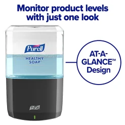 PURELL® Brand Naturally Clean HEALTHY SOAP® Foam ES8 Refill, Fragrance Free, 40.6 Oz Bottle