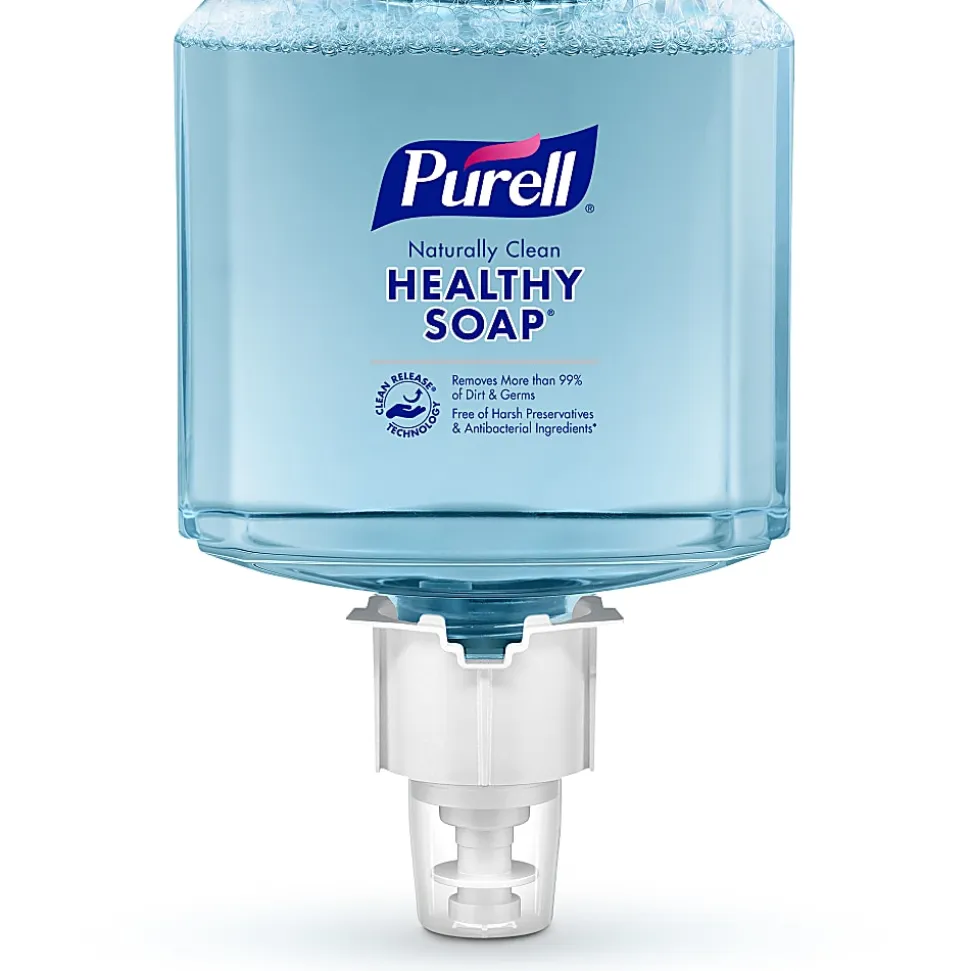 PURELL® Brand Naturally Clean HEALTHY SOAP® Foam ES6 Refill, Fruit Scent, 40.6 Oz Bottle