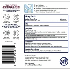 PURELL® Clean Scent Hand Sanitizing Wipes - Clean - White - Durable, Alcohol-free - For Hand - 40 Quantity Per Canister - 6 / Carton
