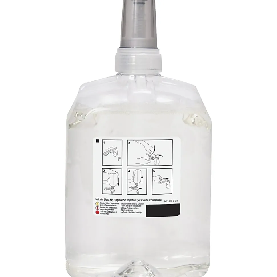 Purell® CXR Foam Soap Refill, 67.6 Oz, Unscented, Clear