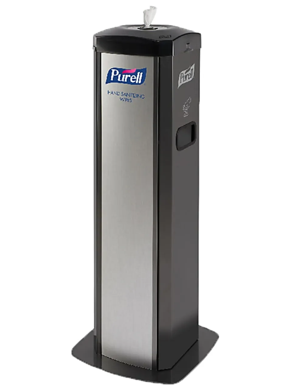 PURELL® DS360 Hand Sanitizing Wipes High-Capacity Floor Stand, Silver