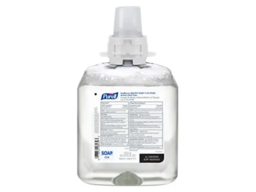 Purell® Healthcare Healthy Soap Antibacterial Foam Soap Refills, Floral Scent, 1250 mL, Pack Of 4 Refills
