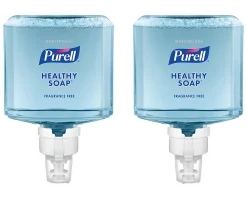 Purell® Healthy Gentle & Free Foam Hand Soap, Unscented, 40.57 Oz, Carton Of 2 Bottles