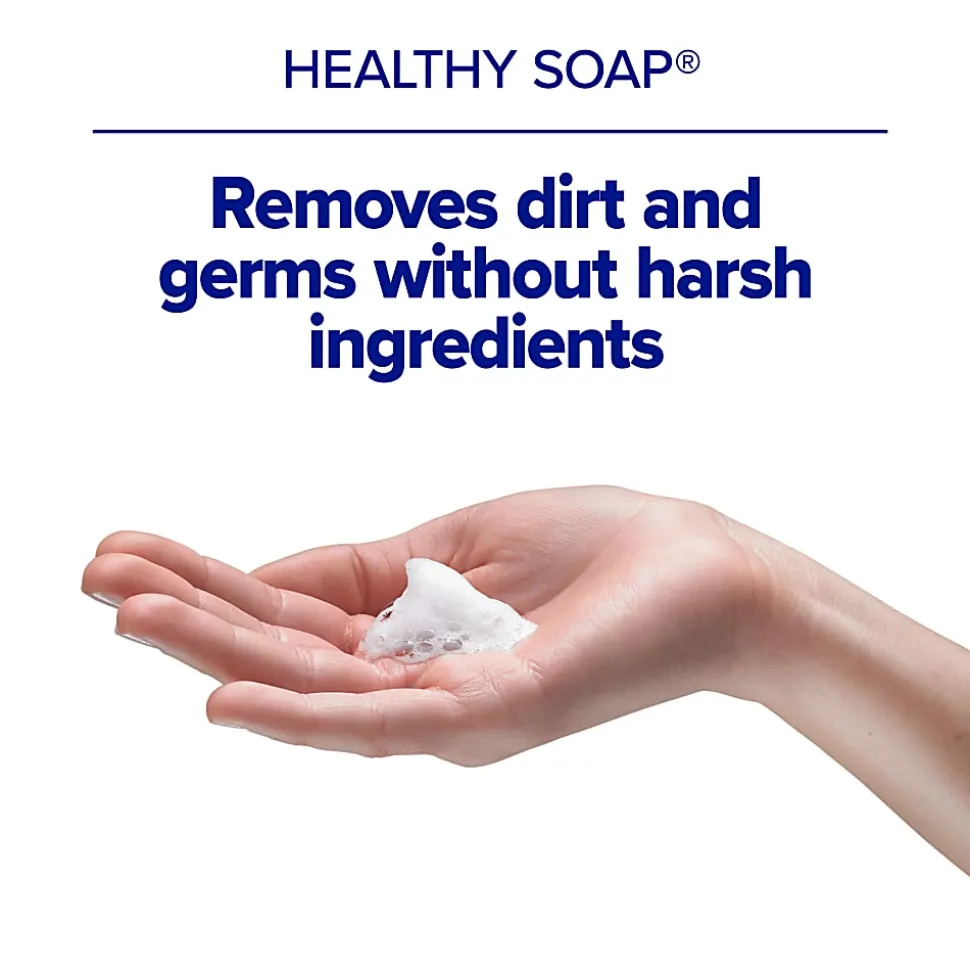 PURELL® High Performance HEALTHY SOAP® Foam, Fragrance Free, 17.4 Oz, Pack Of 4 Bottles