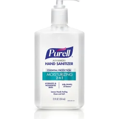 PURELL® 2in1 Moisturizing Advanced Hand Sanitizer Gel, 12 oz Pump Bottle, Pack of 12