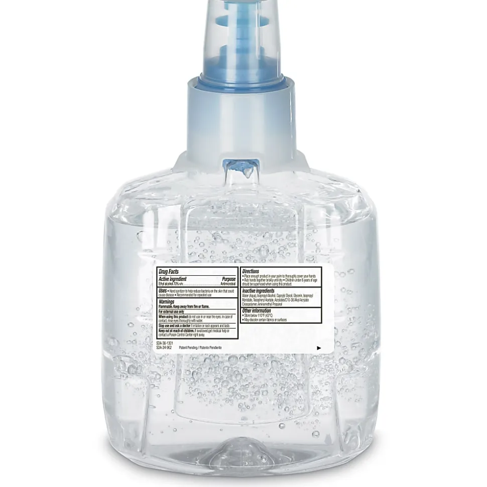 Purell® LTX Advanced Green Certified Gel Instant Hand Sanitizer, 1200 mL