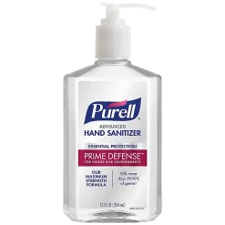 PURELL PRIME DEFENSE™ Advanced Hand Sanitizer,  12 fl oz Pump Bottle