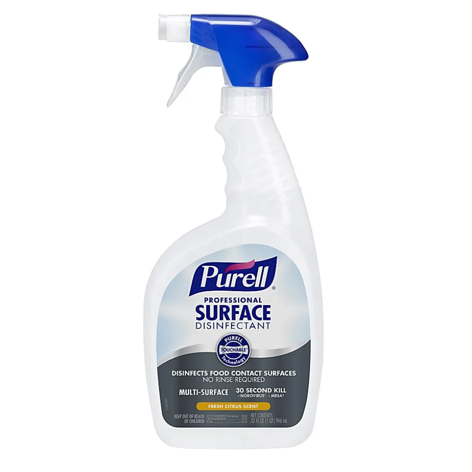 Purell® Professional Surface Disinfectant, Citrus Scent, 32 Oz Bottle