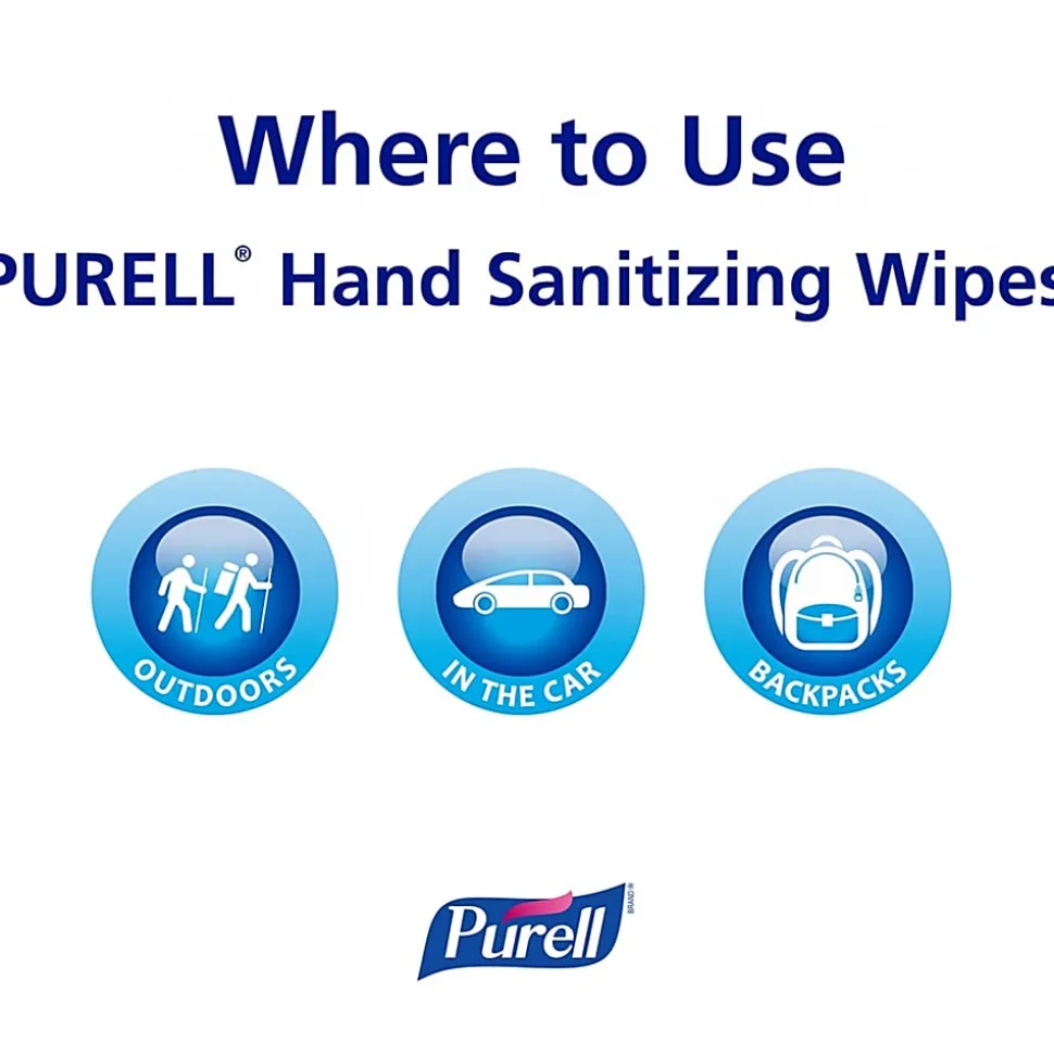 Purell® Sanitizing Wipes, Canister Of 270 Wipes