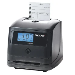Pyramid 5000 Automatic Time-Totaling Time Clock, 7-1/4