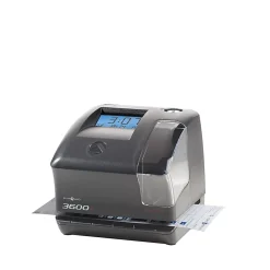 Pyramid™ 3600SS SmartSite Time Clock And Document Stamp, Black