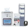 Pyramid Time Systems Small Business 2500 Time Clock Bundle, Unlimited Employees, Ivory
