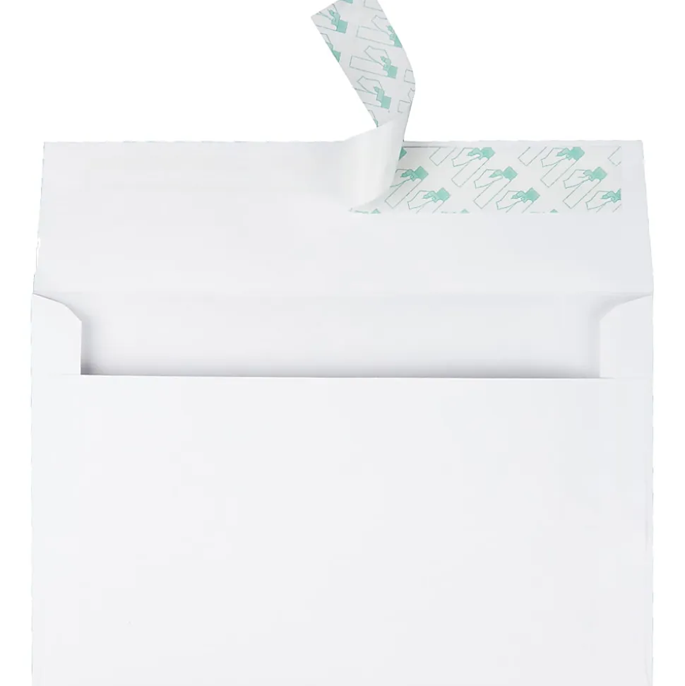 Quality Park® A9 Redi-Strip® Invitation And Greeting Card Envelopes, Self-Adhesive, White, Box Of 100