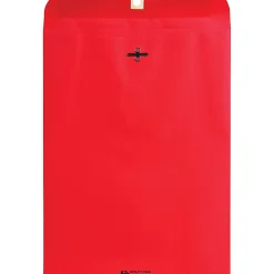 Quality Park Brightly Colored 9x12 Clasp Envelopes - Clasp - #90 - 9