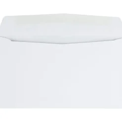 Quality ParkĀ® #6 Business Envelopes, Gummed Seal, White, Box Of 500