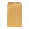 Quality Park® Catalog Envelopes, Gummed Closure, 6 1/2" x 9 1/2", Brown, Box Of 500