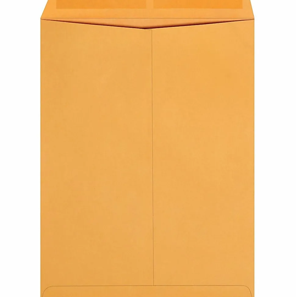 Quality Park® Catalog Envelopes With Gummed Closure, 11 1/2" x 14 1/2", Brown, Box Of 250