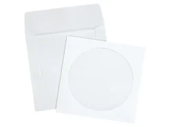 Quality Park® CD/DVD Envelopes, 4 7/8" x 5", White, Box Of 100