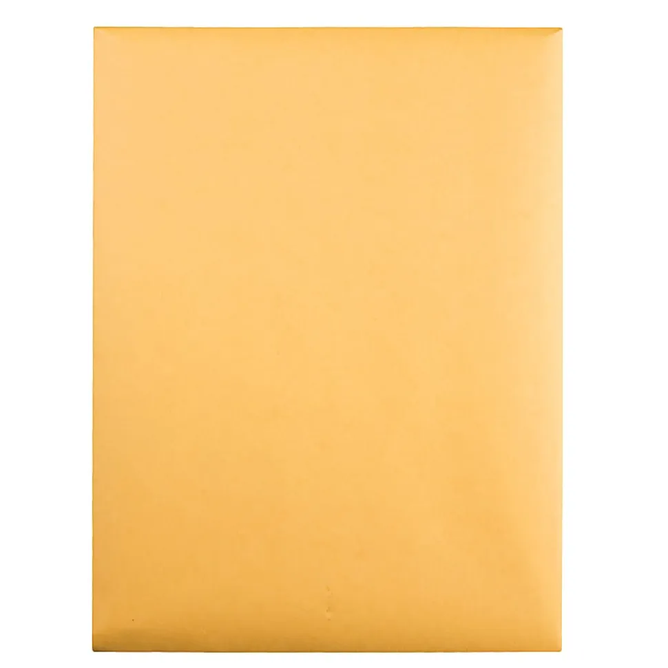 Quality Park Clasp Envelopes, 9" x 12", Brown, Box Of 250