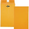 Quality Park® #15 Clasp Envelopes, Clasp Closure, Brown, Box Of 100