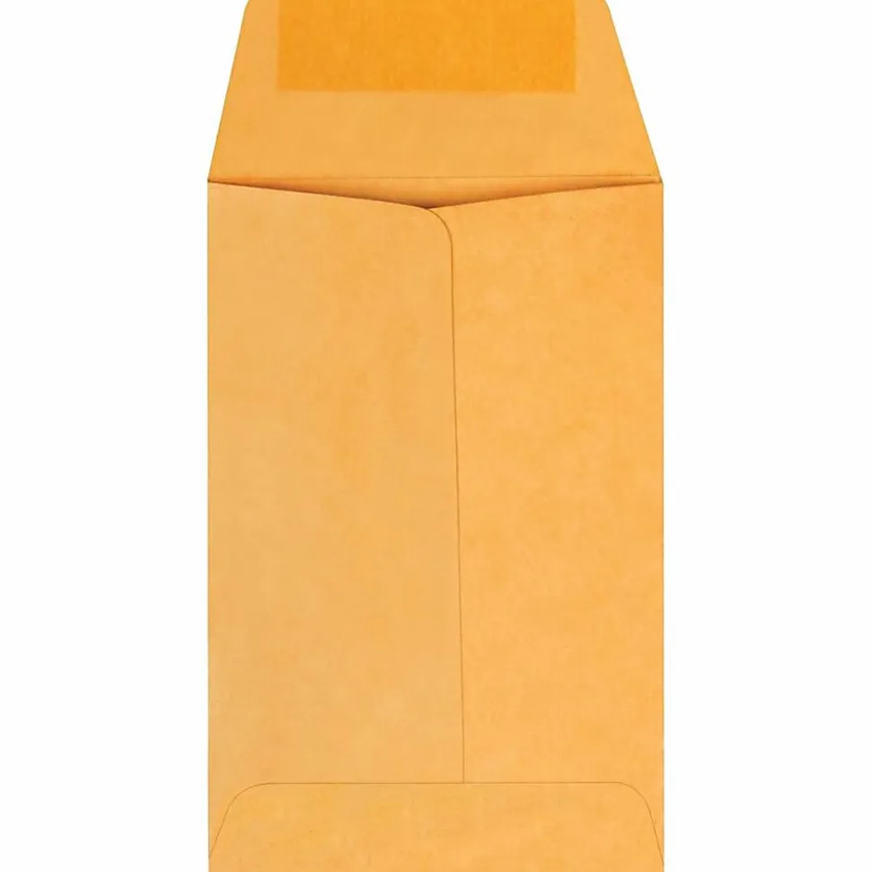 Quality Park® #1 Coin Envelopes, Brown Kraft, Box Of 500