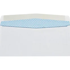 Quality Park® #8 5/8 Double-Window Envelopes, Left Windows (Top/Bottom), Gummed Seal, White, Box Of 500
