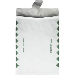 Quality Park® Dupont™ Tyvek® Grip-Seal® Expansion Envelopes, Open End, 14 Lb, First Class, 10