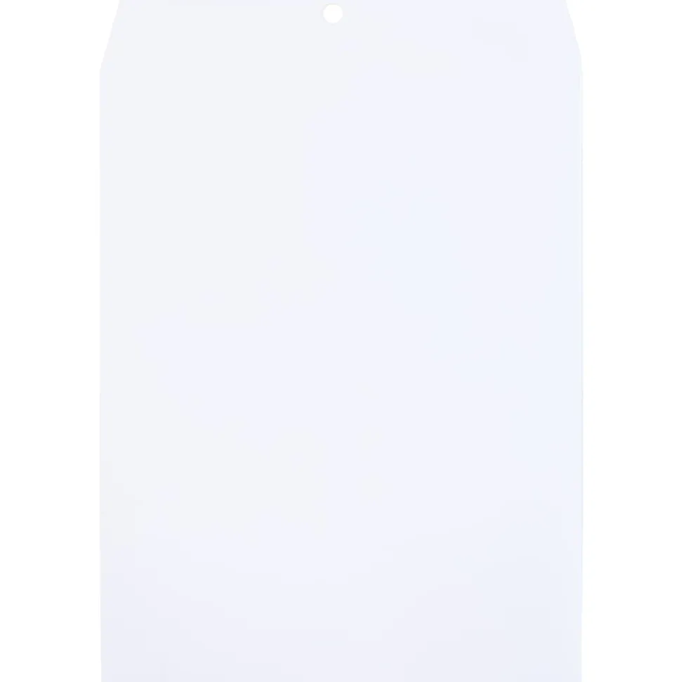Quality Park® #90 Envelopes, Clasp Closure, White, Box Of 100