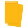 Quality Park® Envelopes, 10" x 15", Clasp Closure, Brown, Box Of 100