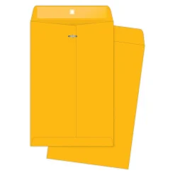 Quality ParkĀ® Envelopes, 10" x 15", Clasp Closure, Brown, Box Of 100