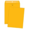 Quality Park® Envelopes, 10" x 13", Clasp Closure, Brown, Box Of 100, 37892