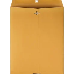 Quality Park Gummed Kraft Clasp Envelopes - Clasp - #97 - 10